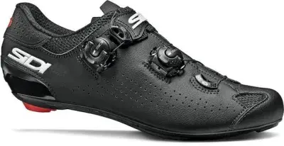Sidi ROAD Genius 10 black/black 41 schwarz - leistungsstarker Rennradschuh mit Carbonsohle