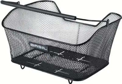 Basil Base M Multi System NX - abnehmbarer Gepäckträgerkorb schwarz - Gepäckträgerkorb - 14 Liter…