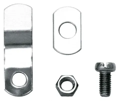 SKS Clip Blümels Tretlagerbefestigung für Radschützer, langlebiges Ersatzteil in Silber, ideal zur…