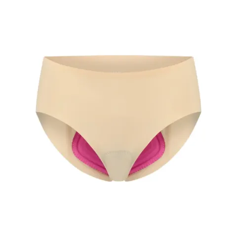 BBB Cycling underwear ComfortBrief with padding (female) M nude - gepolsterte Radhose für hohen…
