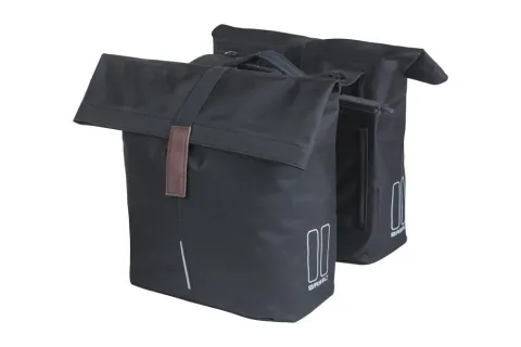 Basil City MIK 2.0 Doppeltasche - 32 Liter - Doppelpacktasche - wasserabweisend Polyester…