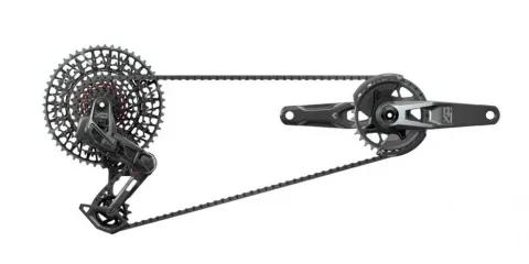 Schaltgr.set SRAM X0 T-Type Eagle AXS V2 DUB MTB Wide,170mm,32Z,XS-1295,10-52Z