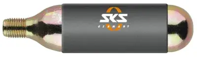 SKS Ersatzkartuschen AIRGUN 16g mit Gewinde und Kälteschutz. Ideal für AIRGUN und Airbuster…