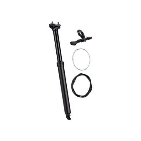 BBB Cycling seatpost LiftPost 125 internal cable 125 schwarz - stufenlos absenkbare Sattelstütze