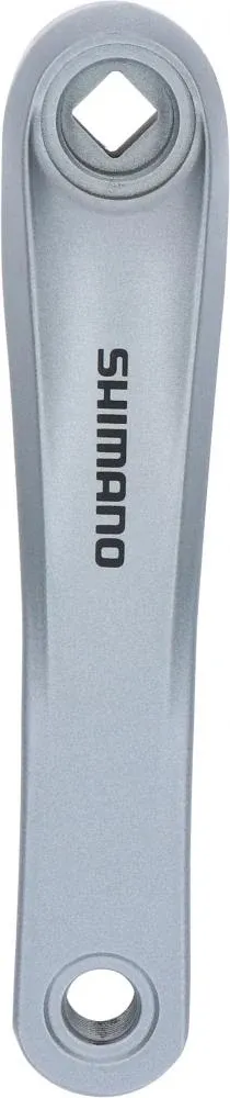 SHIMANO Kurbelarm Links 165 mm FC-TY501 Silber - 165 mm, Silber