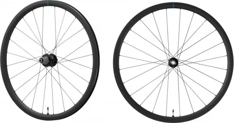 SHIMANO Laufradsatz GRX WH-RX880 700C HG Laufradsatz 24 Loch Center-Lock 100x12 mm