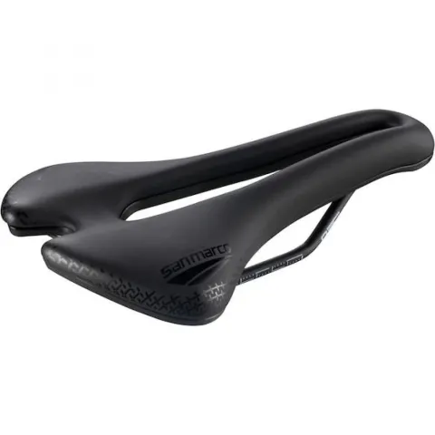 Selle San Marco Sattel Aspide Short Comfort Dynamic 155 x 250 mm Schwarz - maximaler Komfort