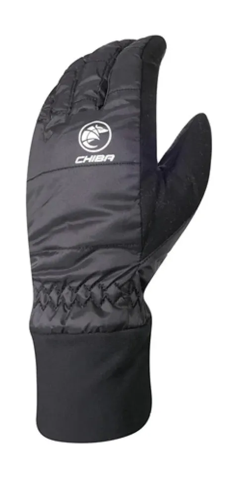 Chiba Classic Winter Vollfingerhandschuh Schwarz Gr. XL - unisex, winddicht, Thinsulate-Futter,…