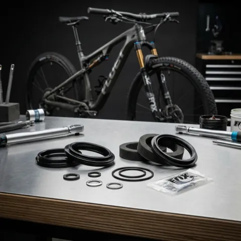 FOX Service Set 32 SC 27.5 FIT4 Black Ano - komplettes Wartungs-Kit für Federgabeln