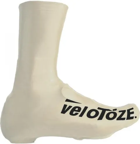 VeloToze Überschuhe 2.0 Lang XL Weiß - Wasserdicht & Winddicht