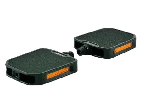 by.schulz M.1 Plattformpedal 19 mm Höhe - 150 kg Belastbarkeit Schwarz