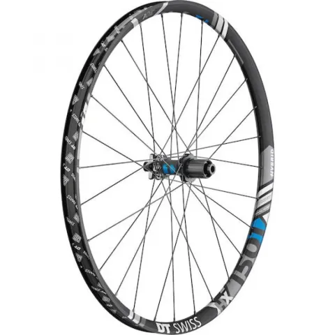 DT Swiss Laufrad HX 1501 Spline One 584 x 25 mm Schwarz - robustes E-MTB Hinterrad