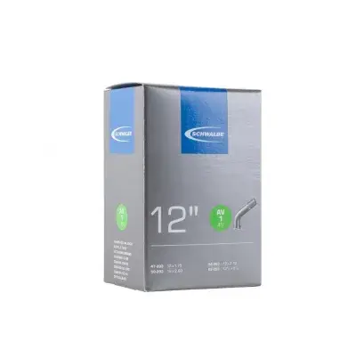 Schwalbe Fahrradschlauch AV1 12 Zoll - 47/62-203, AV 45° 40 mm