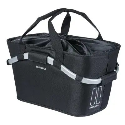 Basil Classic Carry All MIK 2.0 Gepäckträgerkorb 22 Liter schwarz - abnehmbar