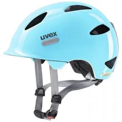 uvex oyo - Kinderfahrradhelm - cloud blue-grey - 45-50 cm - leichte Bauweise - individuelle…