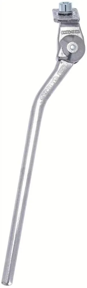 Pletscher Seitenständer ESGE 265 mm - Aluminium-Fahrradständer für 26 Zoll Fahrräder, inklusive…