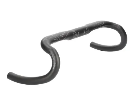 Easton EC90 AX Di2 Drop Lenker 31,8 x 44 cm - Leichter Carbonlenker für Gravel & Road