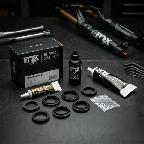 FOX Service Set 36 P-S 27.5/29 15x110 matt - zuverlässige Gabelwartung