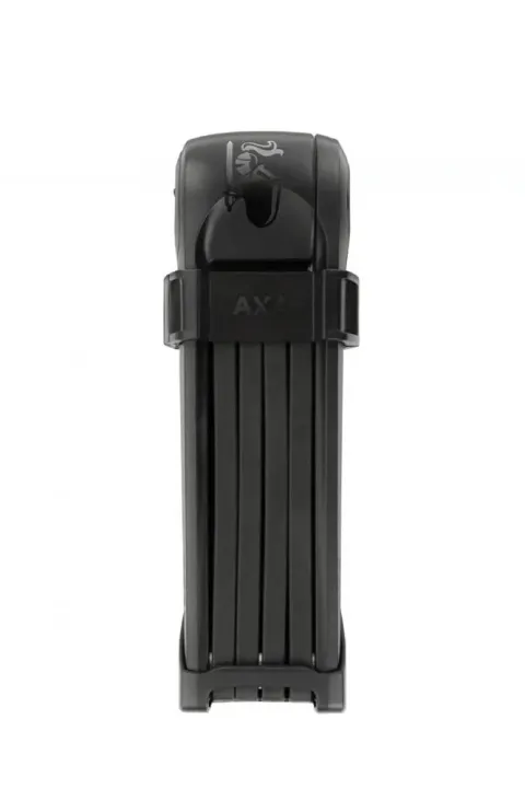 AXA Faltschloss Fold 85 - 850 mm Fahrradschloss mit Sicherheitsstufe 8/15 - Schwarz