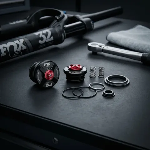 FOX Service Set: 2022 32 TC Grip Topcap Interface Parts - präziser Gabelservice in moderner…