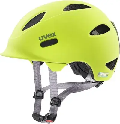 uvex Oyo - Kinder-Fahrradhelm 45-50 cm - leichte Bauweise - Größenanpassung - erweiterbar mit LED -…