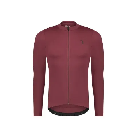BBB Cycling BBB Langarmtrikot Essence LS L rot - vielseitiges Langarm-Radtrikot für kühle Tage