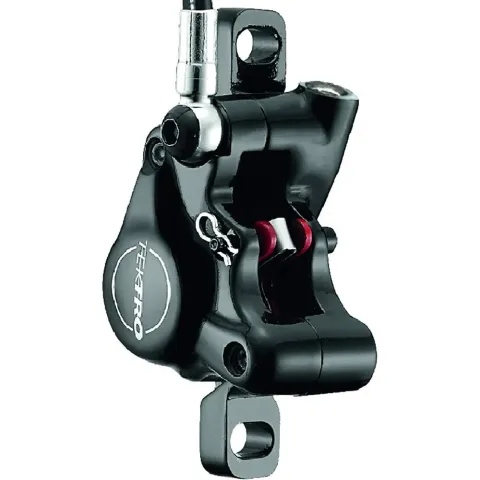 TEKTRO Auriga Twin HD-T525 Bremssattel Schwarz - Hydraulischer Scheibenbremssattel Postmount