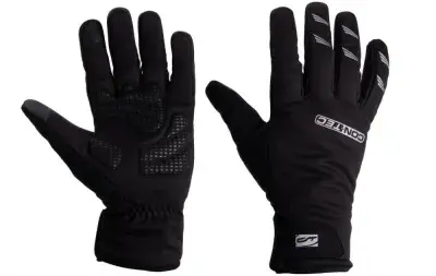 CONTEC Winterhandschuh Frigid TR Größe S, schwarz/coolgrey, wasserdicht, Touchscreen-kompatibel,…