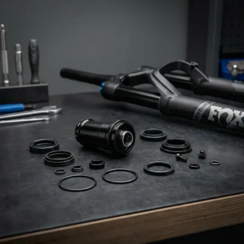 FOX Service Set Rhythm 36 E-Optimized, 170 mm, Matte Black - zuverlässige Gabelwartung