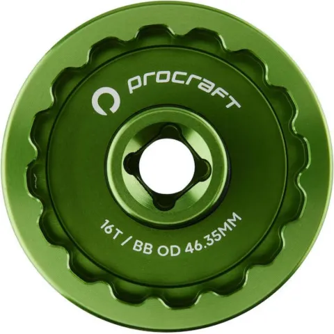 Procraft Werkzeug BB Dual-Side Ultimate EXT-48 Grün - präzises Innenlagerwerkzeug