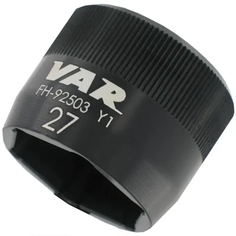 VAR Steckschlüssel 27mm Gabelkappe 27mm - präzises Werkzeug für Federgabelkappen