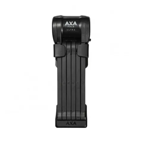 AXA Faltschloss Fold Ultra 900 mm Schwarz - Hochsicheres Fahrradschloss für E-Bikes