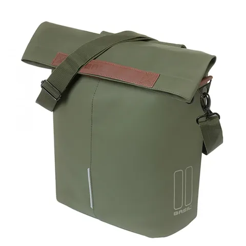 Basil City Fahrradshopper MIK Hooks 14-16 L moosgrün