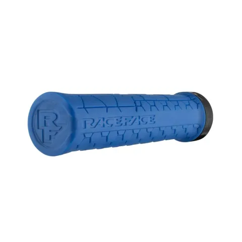 Race Face Getta Grip Lock-On Griff, 33mm, blau/schwarz - sicherer Halt und Kontrolle