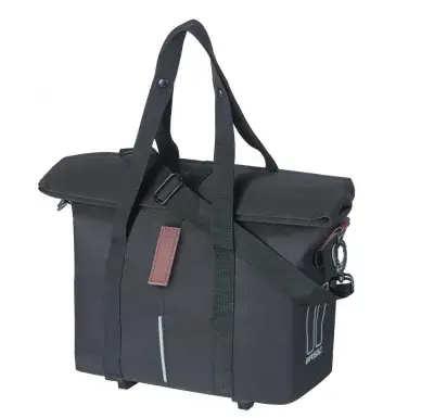 Basil Adapterplatte City MIK 2.0-KF-Hook Einzeltasche 11 Liter - wasserabweisende…