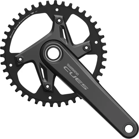 SHIMANO Kurbelgarnitur CUES FC-U6040-1 Hollowtech II - 6040-1, 1,, 175mm, 11-fach
