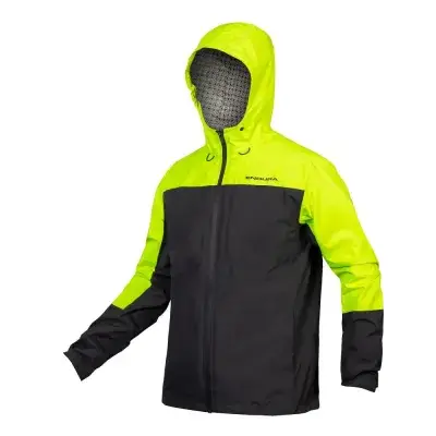 Endura Hummvee 3-in-1 wasserdichte Jacke neon-gelb XS - vielseitige Radjacke mit herausnehmbarer…