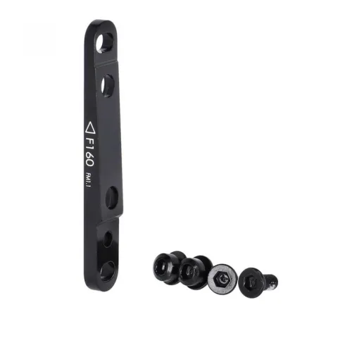 TRP Bremssatteladapter Flatmount Ø 140/160 mm Schwarz - drehbar für Scheibenbremsen