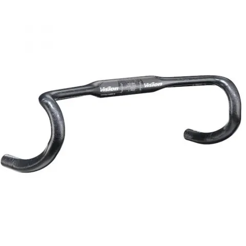 Vision Lenker Trimax Carbon 4D Compact 31,8 x 440 mm Schwarz - leichter Aero-Rennradlenker