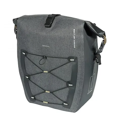 Basil Einzeltasche Navigator Storm MIK Hooks - 25 Liter - Tarpaulin / Polyester - wasserdicht…
