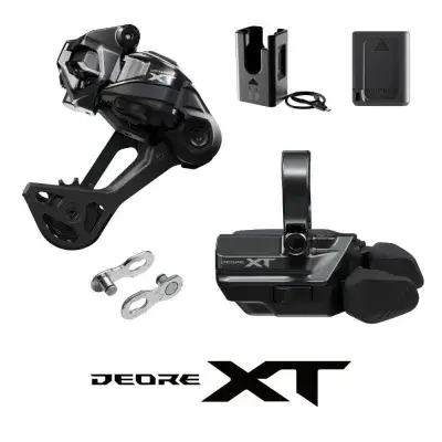 SHIMANO Schaltungs-Upgrade-Kit DEORE XT Di2 M8250 Schelle SGS (2.Ländergr.) L - 12-fach Antrieb