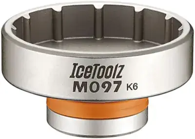 IceToolz Innenlagerwerkzeug 12 Zähne für Sram DUB, RaceFace Cinch, Rotor BSA30  Silber, Stahl,…