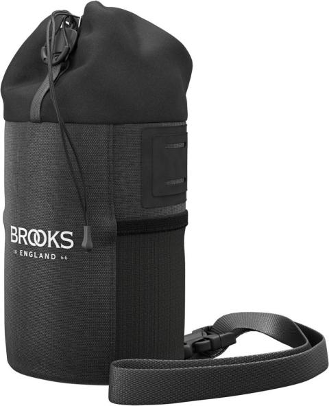 BROOKS Scape Feed Pouch Black - wasserdichte Lenkertasche 1,2 Liter aus 600D Polyester mit…