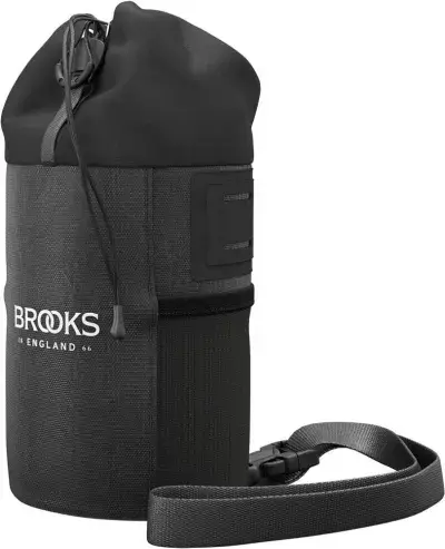 BROOKS Scape Feed Pouch Black - wasserdichte Lenkertasche 1,2 Liter aus 600D Polyester mit…