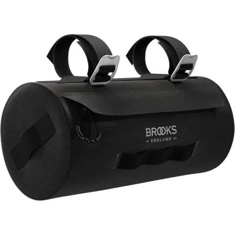 BROOKS Scape Handlebar Pouch Black - wasserdichte Lenkertasche 3 Liter aus 600D Polyester mit…