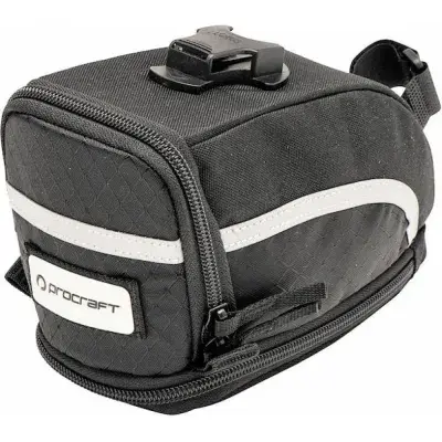 Procraft Satteltasche Jumbo II 2 L schwarz - robuste Rahmentasche mit viel Stauraum
