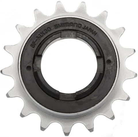 SHIMANO Freilaufritzel DX 1/2x3/32 18Z, Größe 32 - robustes BMX-/Single-Speed-Ritzel