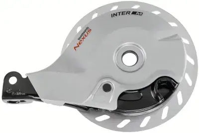 SHIMANO Rollenbremse NEXUS BR-C3001-R, hinten, m Kühlkörper, f 3/8 Zoll Bremsarm - 8"
