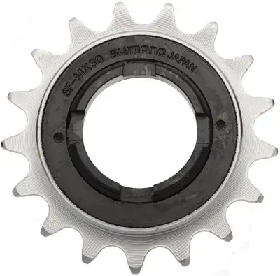 SHIMANO Freilaufritzel DX 1/2x3/32 16Z, Größe 32 - robustes BMX/Single-Speed-Antriebsritzel