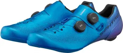SHIMANO Fahrradschuhe RC903 Road SPD-SL - Größe 45 breit, Blau